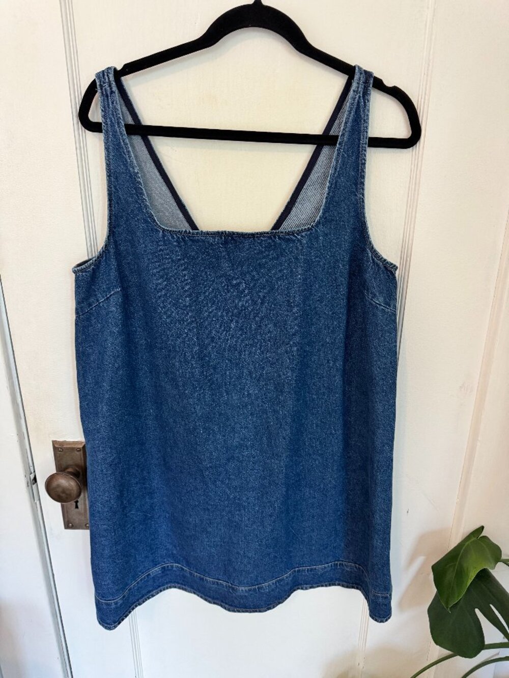 Reformation Myla - Size XL - Denim Dress
